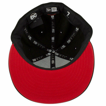 Harley Quinn Logo New Era 59Fifty Fitted Hat